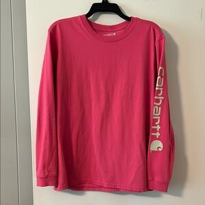 Carhartt hot pink Long Sleeve Tee